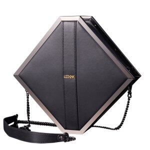 LOCKINK - Mysterious Square Kink Bag -  black