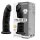 SILEXD Dual Density Silikon Dildo Model 2 Schwarz