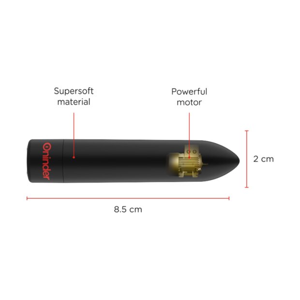 Oninder Berlin Bullet Vibrator schwarz