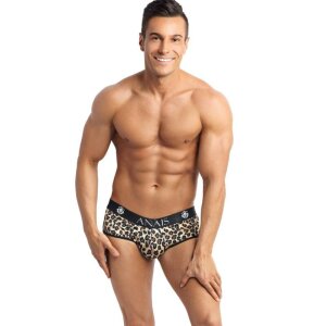 ANAIS Men Mercury Jock Slip offen mit Animalprint S - XL