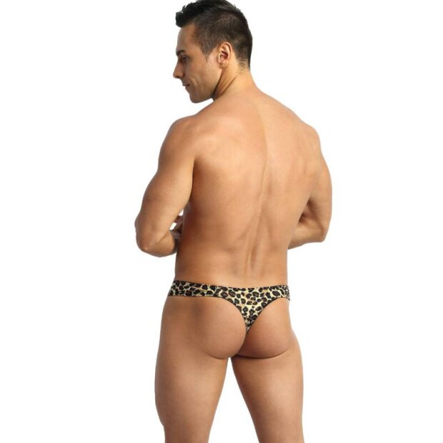 ANAIS Men Mercury String mit Animalprint S - XL