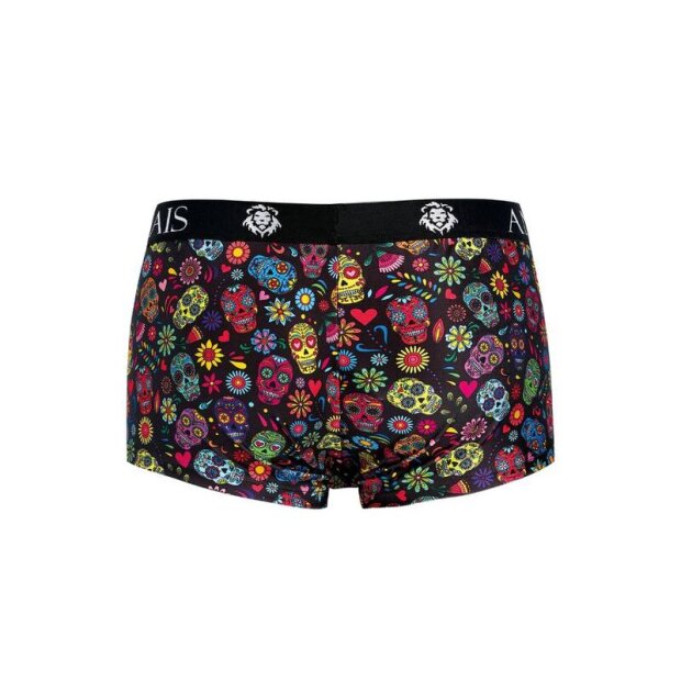 ANAIS Men Mexico Boxershorts mit bunten Totenköpfen S - XL