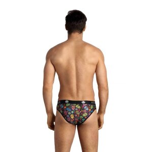 ANAIS Men Mexico Slip mit bunten Totenköpfen S - XL