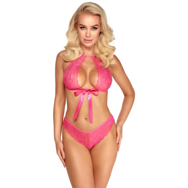 kissable - Bra Set pink S/M