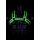 Bulldog Harness with Buckle Glow in the Dark S/M - L/XL