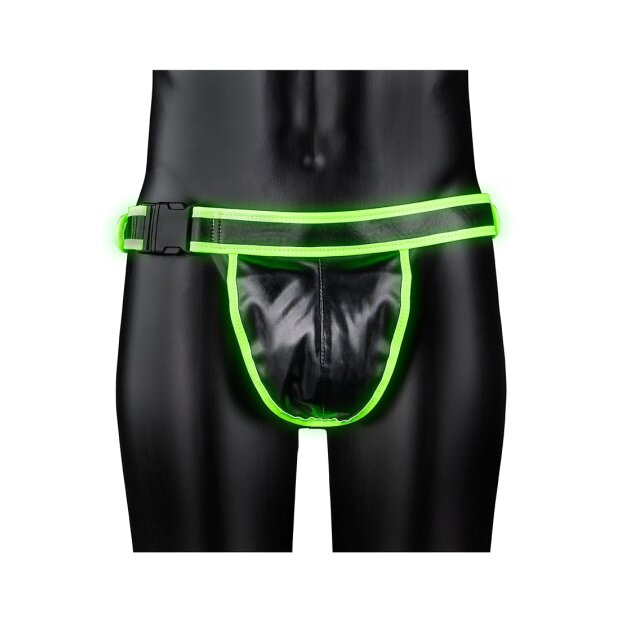 Jockstrap with Buckle Glow in the Dark S/M
