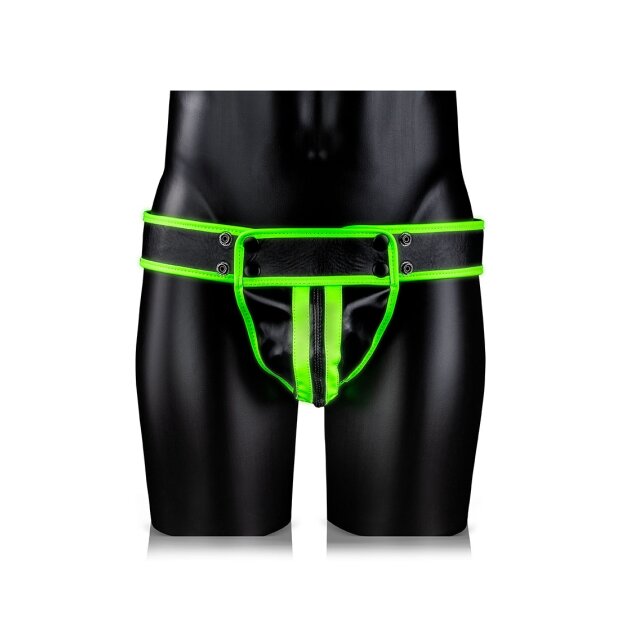 Striped Jockstrap Glow in the Dark S/M - L/XL