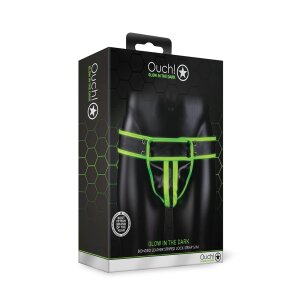 Striped Jockstrap Glow in the Dark S/M - L/XL