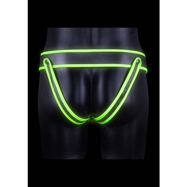 Striped Jockstrap Glow in the Dark S/M