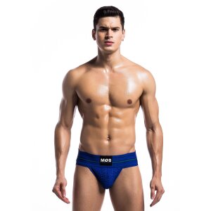 Fetish Classic Wide Jockstrap Blue S - XL