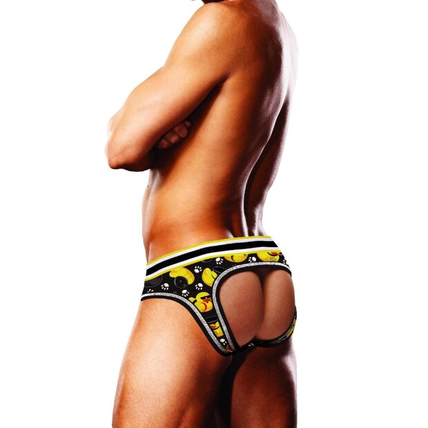 Prowler BDSM Rubber Ducks Open Brief Medium