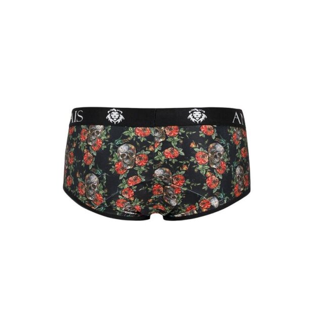 ANAIS Men Power Shorts Roses & Skulls schwarz S - XL