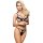 Subblime Ensemble soutien-gorge et string noir S/M