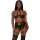 Forplay In Full Bloom Dessous Set schwarz S - XL