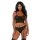 Forplay Ring Me Up Bustier Bra Set black S