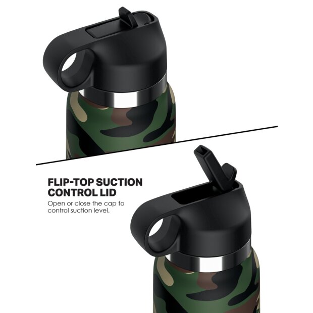 PDX Fap Flask Happy Camper