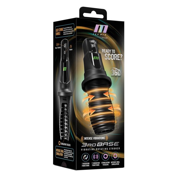 Blush M for Men 3Rd Base Black