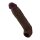 Shaft Vibrating Sheath Size 1 Mahogany