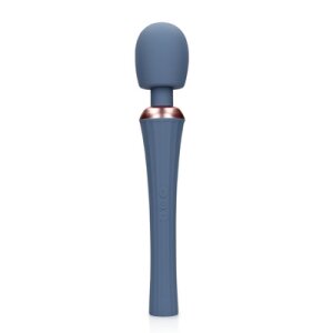 Loveline Powerful Wand Vibrator with Still Handle - Blue...