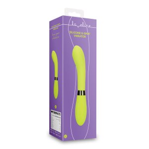 Loveline Silicone G-Spot Vibrator - Lime Passion