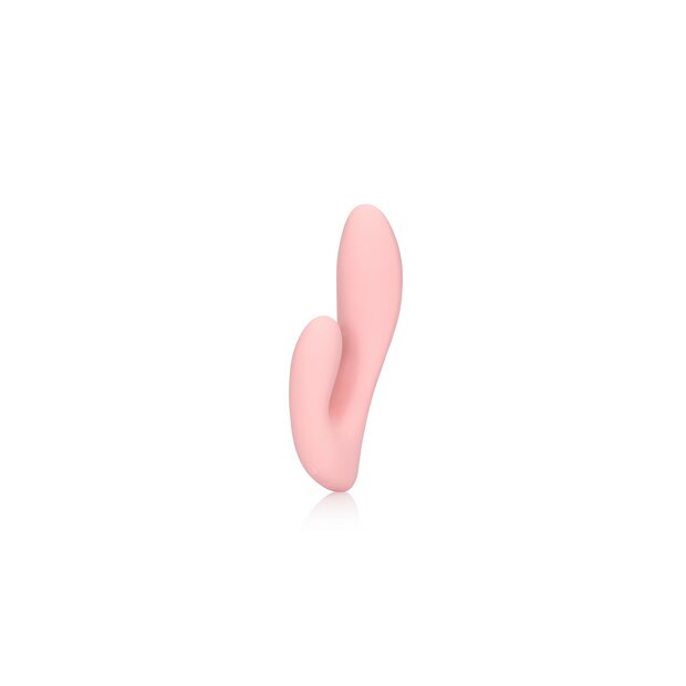 Loveline Ultra Soft Silicone G-Spot Vibrator - Cherry Chiffon