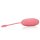 Loveline Ultra Soft Silicone Egg Vibrator with Remote Control - Pink Arabesque