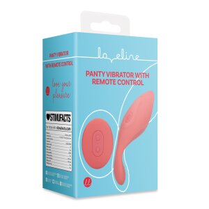 Loveline Panty Vibrator with Remote Control - Brighto Red