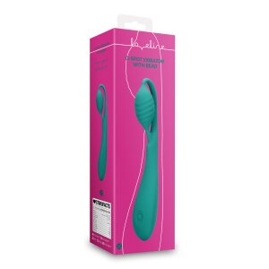 Loveline G-Spot Vibrator with Bead - Blue Grass