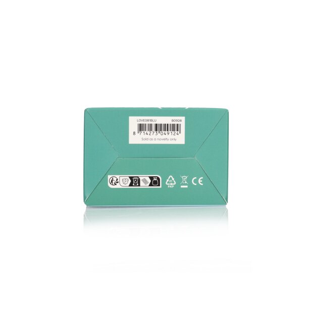 Loveline Pulse Wave and Up-and-Down Moving Ring Vibrator - Arctic Blue