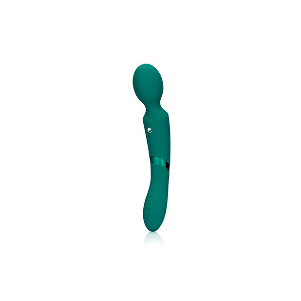 Loveline Double-Sided Vibrating Wand - Green Gable
