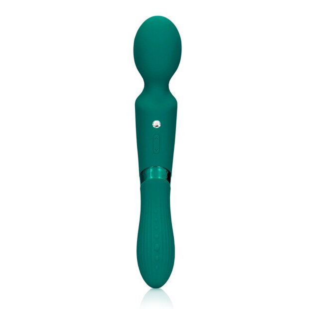 Loveline Double-Sided Vibrating Wand - Green Gable