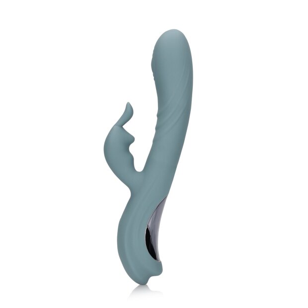 Loveline Fingering Motion Rabbit Vibrator - Weathervane Grey