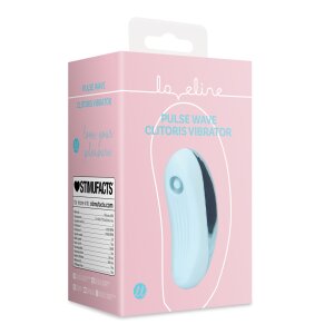 Loveline Pulse Wave Clitoris Vibrator - Arctic Blue