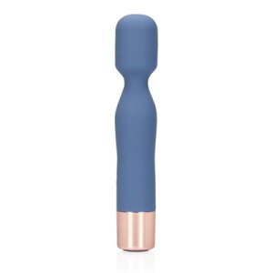 Loveline Mini Wand Vibrator - Blue Horizon