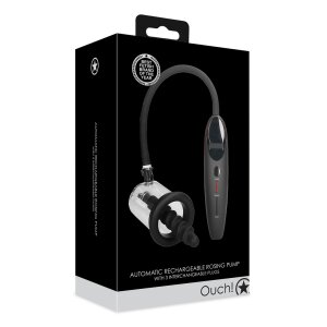 Automatic Reachargeable Rosing Pump Black