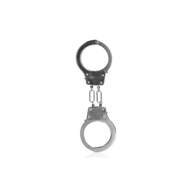 Metal Hand Cuffs Silver