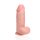 RealRock Extra Thick Straight with Balls 8 / 20,3 cm Flesh