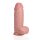 RealRock Extra Thick Straight with Balls 9 / 23 cm Flesh