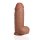 RealRock Extra Thick Straight with Balls 9 / 23 cm Tan
