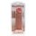 RealRock Extra Thick Straight without Balls 10 / 25,4 cm - Flesh
