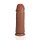 RealRock Extra Thick Straight without Balls 10 / 25,4 cm - Tan