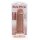 RealRock Extra Thick Straight without Balls 10 / 25,4 cm - Tan