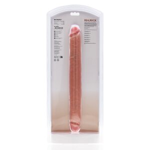 RealRock Slim Double Ended Dong 14 / 35,6 cm - Flesh