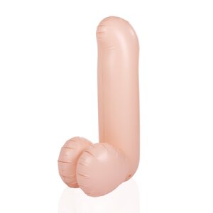 S-Line Aufblasbarer Penis 80 cm - hell