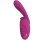 VIVE Gen Triple Motor G-Spot Vibrator with Pulse Wave and Vibrating Bristles - Pink
