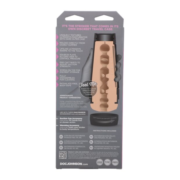 Doc Johnson MAINSQUEEZE Charly Summer ULTRASKYN Pussy Masturbator