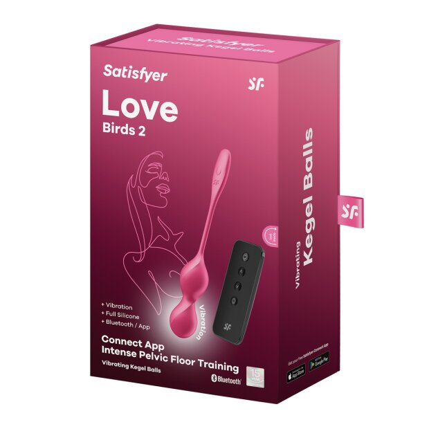 Satisfyer Love Birds 2 - Kegel Exercises and G-spot Stimulation - Pink
