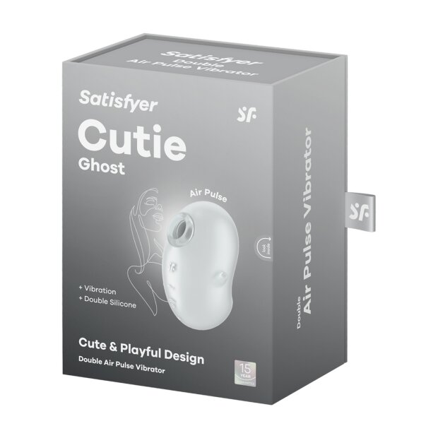 Satisfyer Cutie Ghost - Air Pulse Vibrator - White