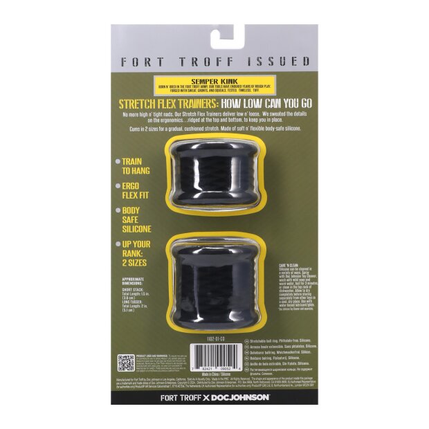 Doc Johnson Stretch Flex Trainers Black
