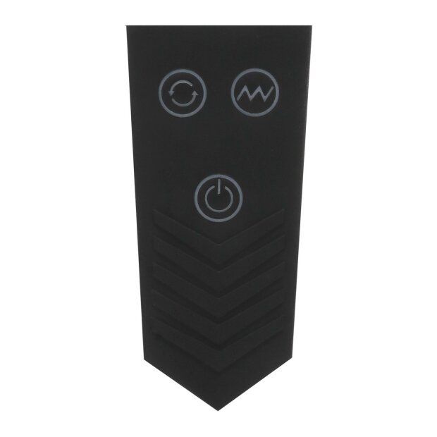 Doc Johnson Robo Rimmer X  Vibrating Plug Black